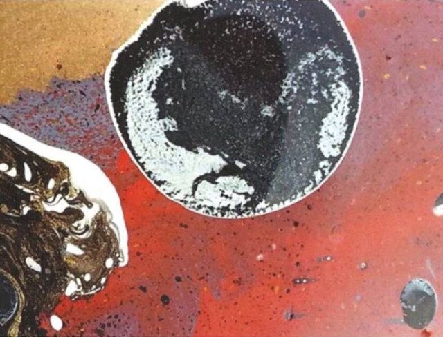 Painting by Kit Kelen