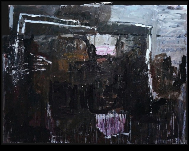 Luiano Prisco’Gates the New Jerusalem’, 2016 oil on canvas