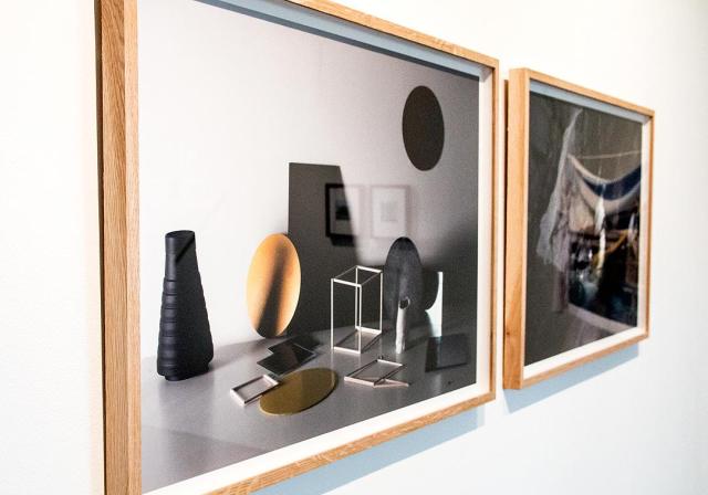 Sara Oscar, Formal Arrangement (with Clay Cup), An Allegorical Arrangement (The Cave), inkjet print on hahnemuehle paper, 2016. Picture courtesy of Interlude Gallery