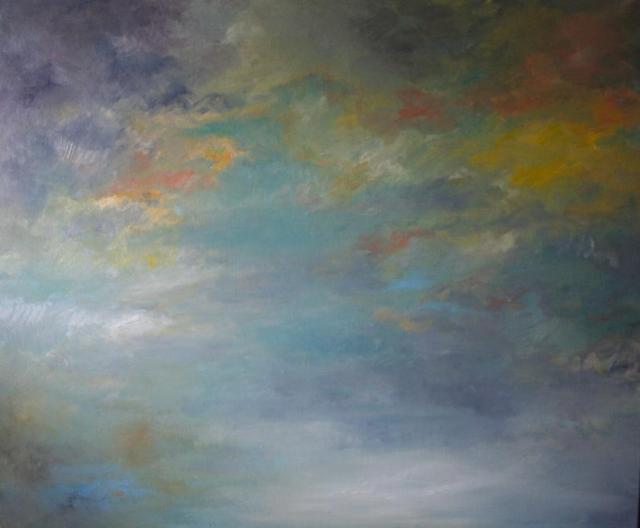 Luminescent, 2017, oil on canvas, 122 x 100 cm (Image: Gallery Klei)