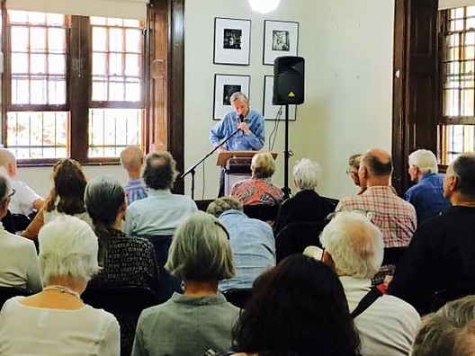 !Danny Gardner launching Will Tibben's suburban veneer