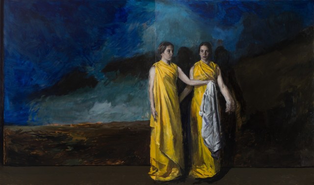 Jordan Richardson The Robe 2017, oil on canvas