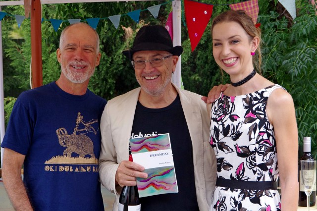 Mike Ladd, Rob Walker and Amelia Walker. photograph by Asbjorn Kanck 2018